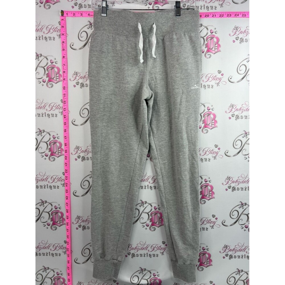 O'Neill sweatpants comfy soft Gray Women's Drawstring Jogger Pants